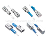 Bare Fiber Optic Adapter for Metal Square Round SC FC ST LC Type