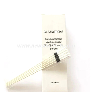 NS2-002 Fiber Optic cleaning 1.25mm 2.5mm connector cleaner Micro fiber stick (100pcs/Pack)