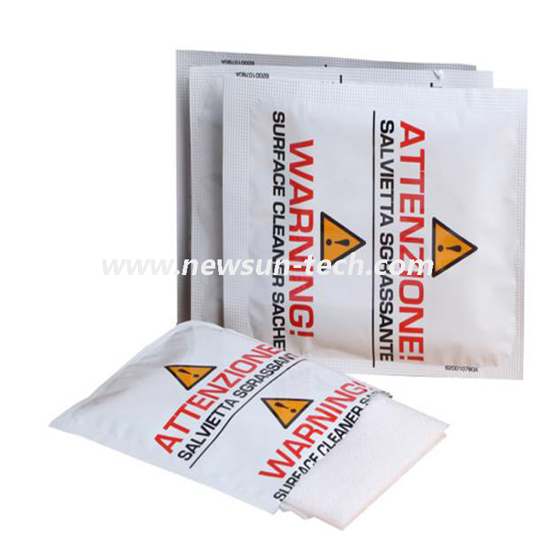 NS2003A Multipurpose Electric Cable Cleaning Alcohol Wet Wipe Fiber