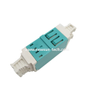 New LC Quad Double Deck 4 Port SM 4 Core UPC OM3 OM4 Fiber Optic Adapter