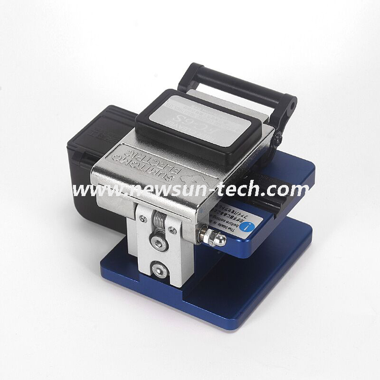 FC-6S Optical Fiber Optic Cutting Knife Cutter Cleaver Tool for Single Core Drop Cable Pigtail 