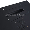 6U 19" Wall Mount Cabinet with Glass Front Door