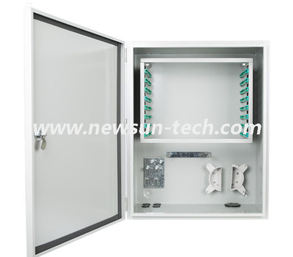 96 Cores Outdoor Waterproof ODF Fiber Optic Cable Distribution Cabinet