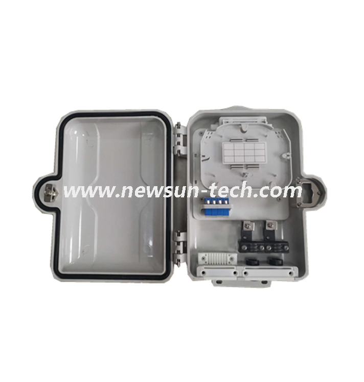 NSM-1604T Outdoor 8 Core Waterproof FTTH Fiber Optic Junction Box