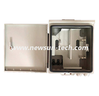 24,48,72 Core Outdoor Waterproof Wall Mounted Fiber Optic Terminal Box 